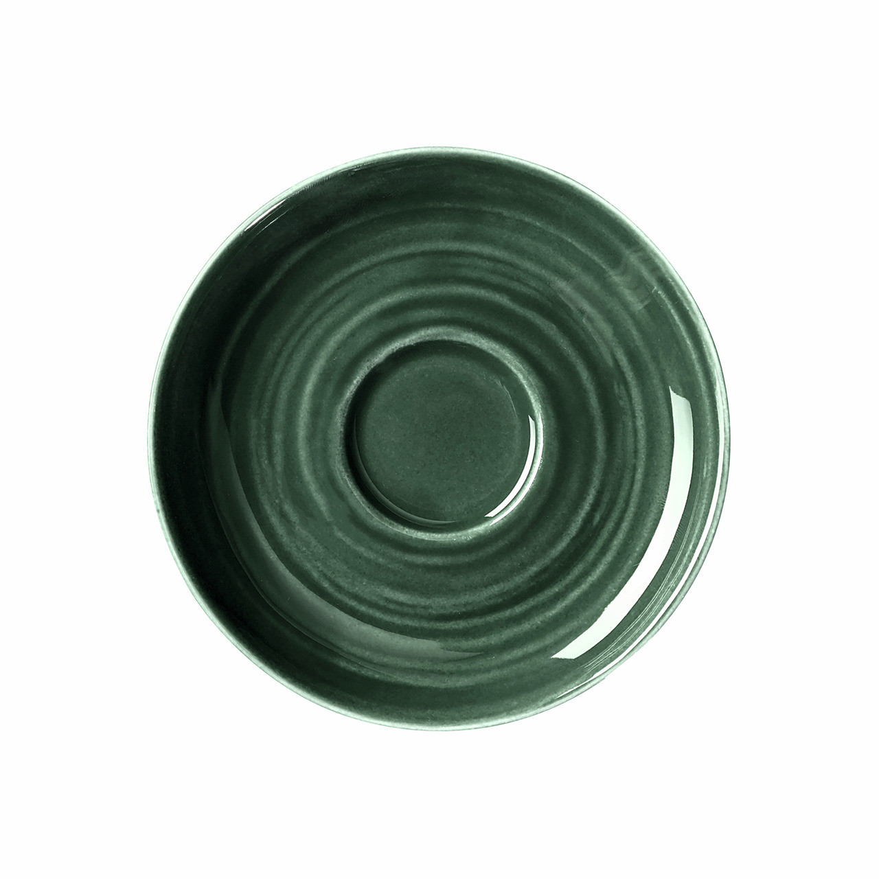 Terra, Espresso-Untertasse ø 120 mm moosgrün